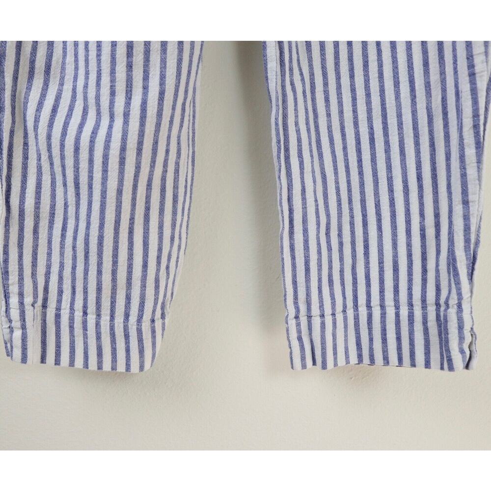 Beach Lunch Lounge Size M Giavanna Linen Pants Sailing Stripe Blue - Picture 8 of 10
